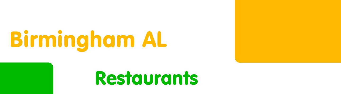 Best restaurants in Birmingham Alabama - Rating & Reviews